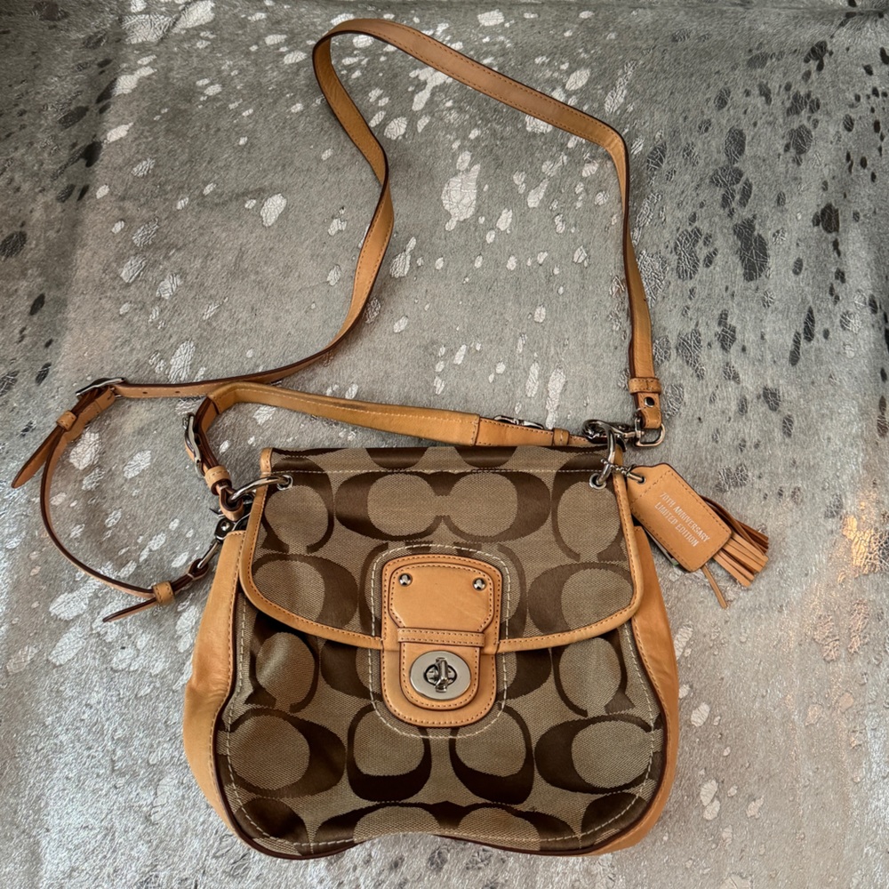 Authentic Vintage Coach crossbody bag